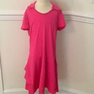 Hot Pink Adidas golf dress girls size M